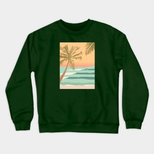 Sunset Surf, Tamarindo, Costa Rica Crewneck Sweatshirt